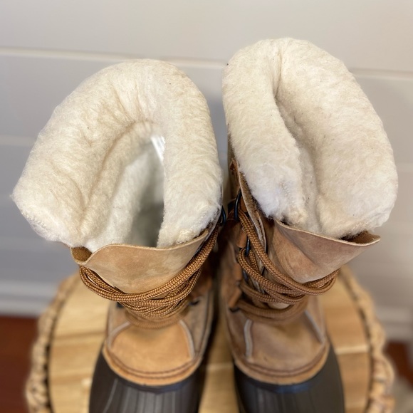 Sorel Alpine Boots Lined Winter Boots Size 6 - Picture 3 of 6